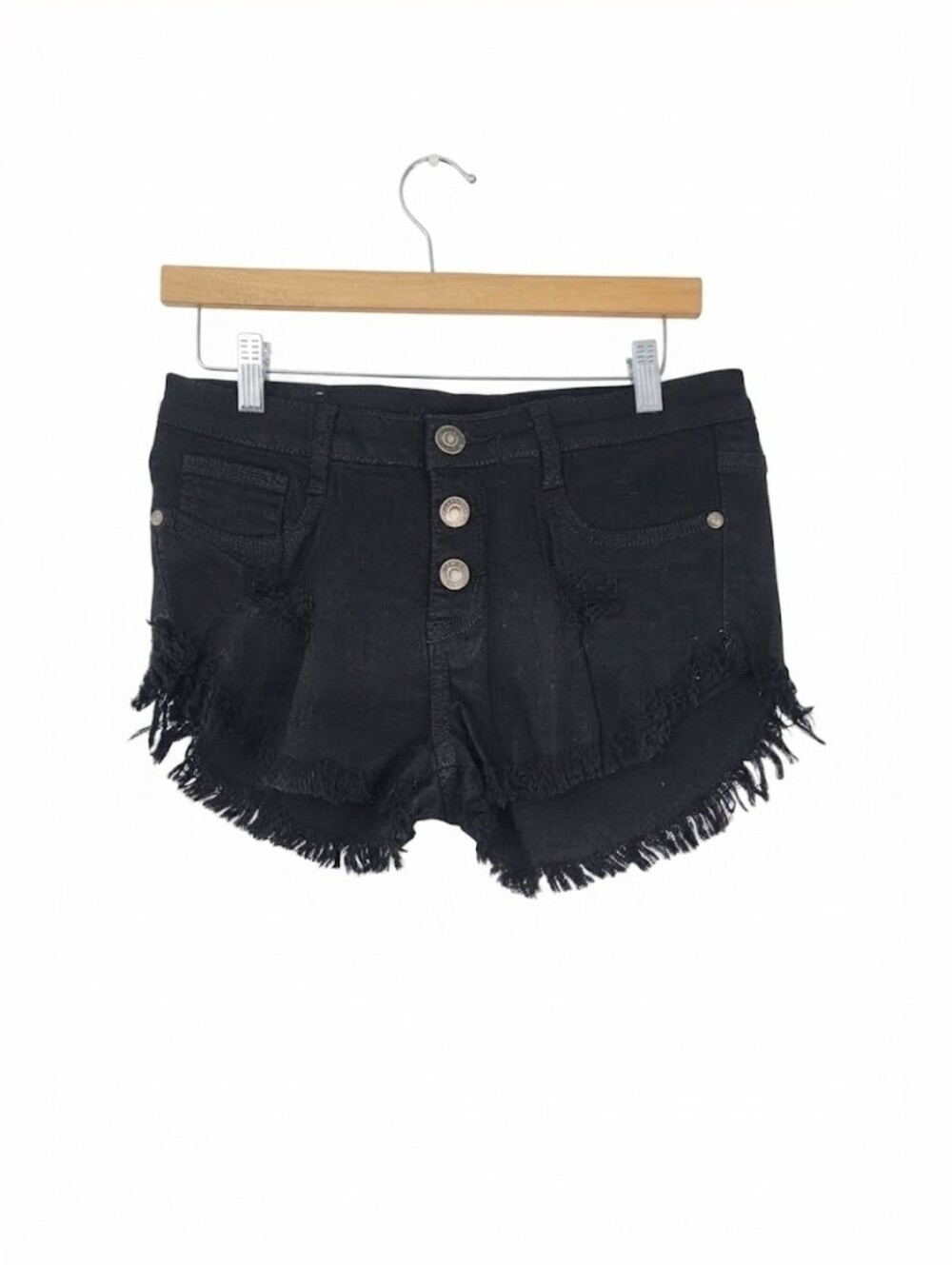 Machine Cut Off Shorts Size L